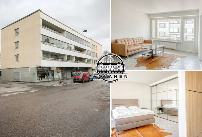 Kerrostalo, 2h+kk, 50 m², Keskusta, Porvoo