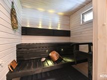 tunnelmallinen sauna