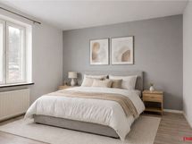 Digistailattu makuuhuone.