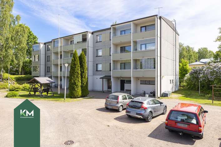 Kerrostalo, 3h, k, kph/wc, vh, lasitettu parveke, 75,5 m², Poitsila