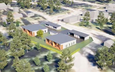 Puutalo-osake, 3mh, oh/keittiö,wc,et,ph/sauna/khh, 104 m², Korvenkylä - Näkymä 3