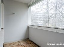 Rauhoittava lasitettu parveke