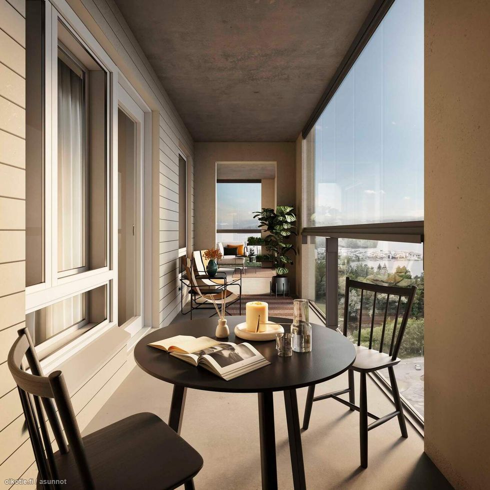 Visualisointi kodista A 41 (3-4h+kt+s, 81,5 m²)