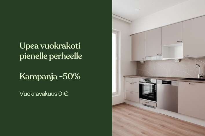 Kerrostalo, 3h+k+kph, 40,5 m², Pitkämäki, Turku
