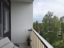 makuuhuoneen parveke