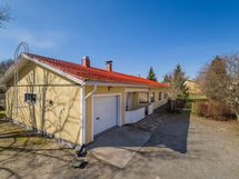 Iso koti autotallilla