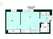 Pohjapiirros Helsingin Renata B38