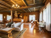 Tupa, 100m2 tuvassa mahtuu olemaan isommallakin porukalla