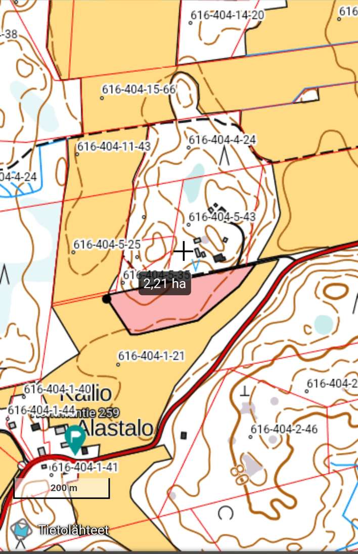 Tontti, 2,21 ha, Savijoki, Pukkila
