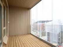 Avarat näkymät parvekkelta