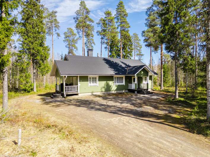 Omakotitalo, 4h+oloh.+k+khh+kph+s+wc, 119 m², Inha, Ähtäri
