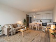 Digistailattu havainnekuva asunnosta