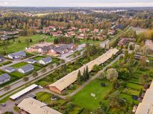 Ilmakuva kohti keskustaa