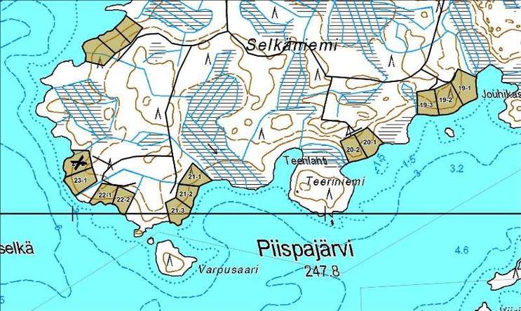 Tontti, 5 600 m², Piispajärvi - Näkymä 3
