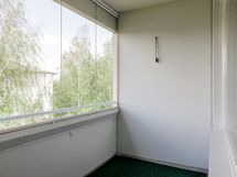lasitettu parveke