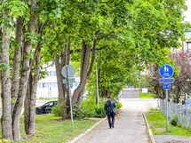 Alueella hyvät ulkoilumahdollisuudet..