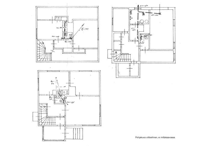 Omakotitalo, 2mh+oh+rh+2 wc+kph+s+kht+at, 84 m², Kaerla - Widok 2