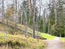 Westendin linnake 500m päässä