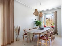 Ruokailutila, voit muuntaa huoneeksi