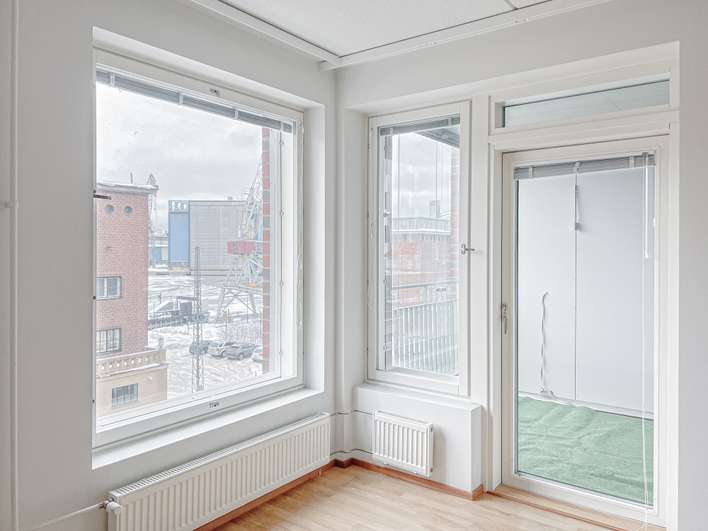 Kerrostalo, 2h+kt+lasitettu parv, 47,5 m², Jätkäsaari - Näkymä 2