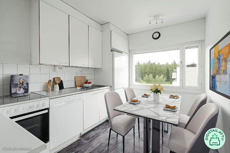 Digistailattu vaihtoehto keittiöstä