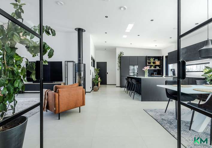 Omakotitalo, 5h, k, kph, s, khh, 3xwc ja 2h, k, kph/wc, 205/248 m², Sinilähde, Heinola