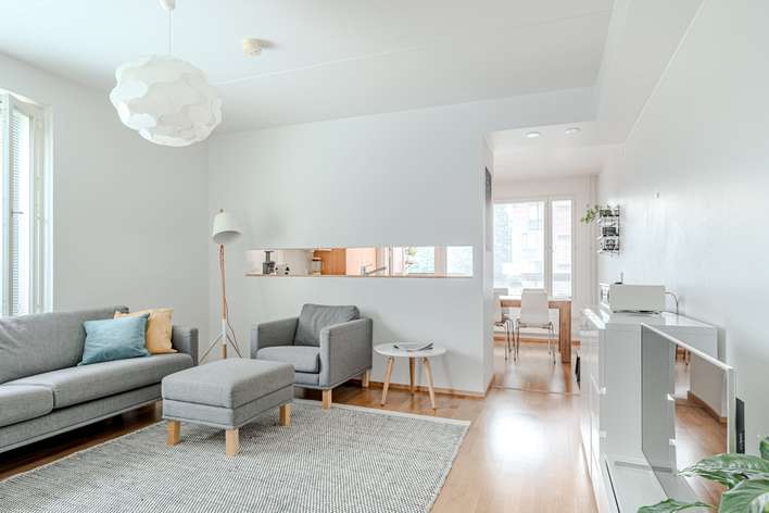 Kerrostalo, 3h+k+s, 72,5 m², Lauttasaari, Helsinki