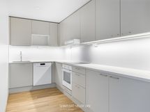 Kuva kerrosta alempaa olevasta huoneistosta A17.