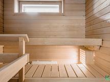 Asunnossa on lähes käyttämätön oma sauna