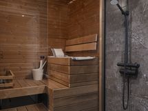 Kylpyhuone ja sauna