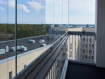 Lasitettu parveke