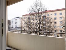 Parveke lännen suuntaan 