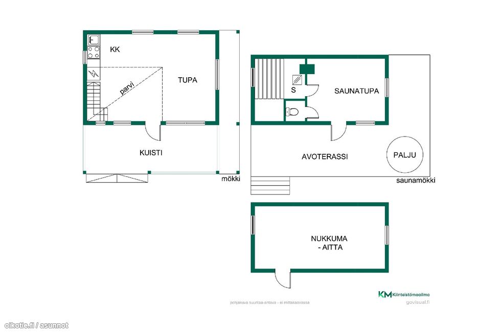 25 m² Palinperäntie 878, 39500 Ikaalinen Mökki tai huvila 3h myynnissä -  Oikotie 16912621