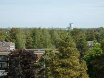 7. kerroksen näkymä itään