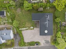 Ilmakuva suoraan yläpuolelta