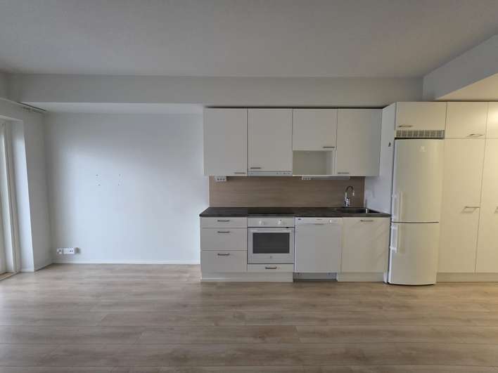 Kerrostalo, 1h + kk  + lasitettu parveke, 28,5 m², Keskusta, Pori