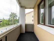 Lasitettu parveke