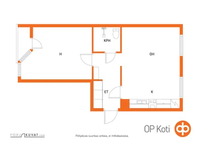 Apartment in Kotka - View 2