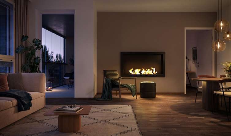 Kerrostalo, 3h+kt, 64 m², Kuninkaantammi – pohled 4