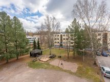 Näkymä parvekkeelta.