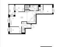 Asunto E09 (4H+KT+S 83,5 m2) - Pohjapiirustus