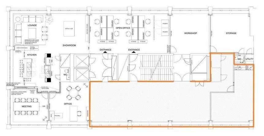 Liiketila, 140 m², Kamppi - Näkymä 2
