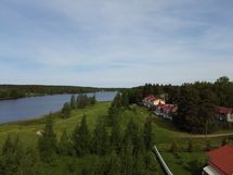 Näkymä golf-kenttä