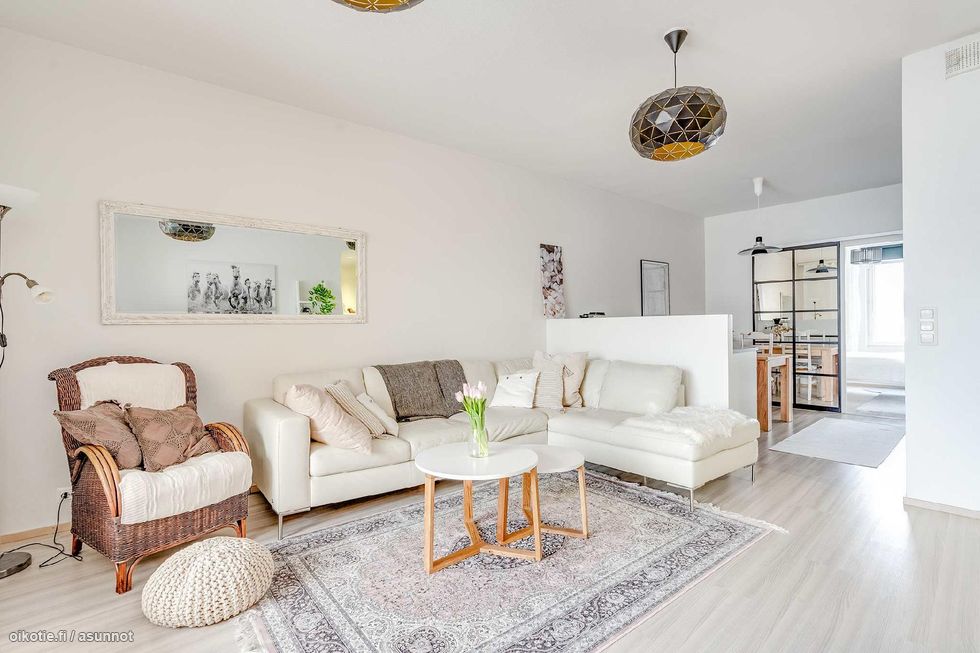 Upean tilava asunto Vuoreksen huippupaikalta!