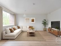 Virtuaalistailattu kuva.