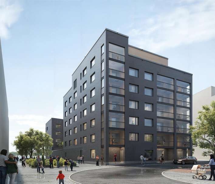 Kerrostalo, 4H+KT+S, 88 m², Sörnäinen
