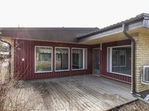 Terassi on suojainen