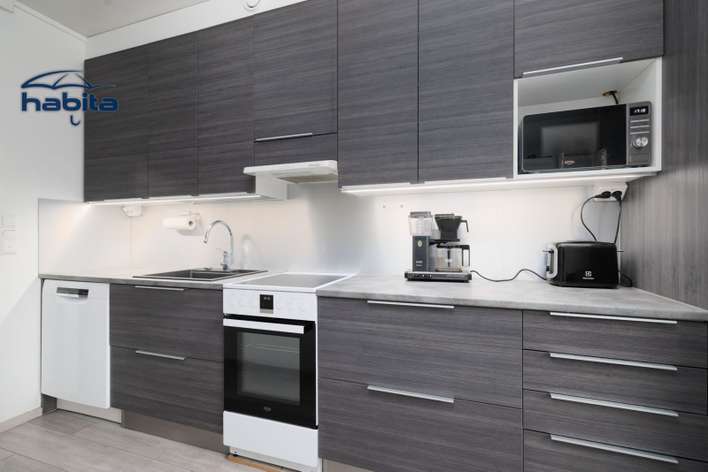Kerrostalo, 3h, k, kph, vh, lasitettu parveke, 69,5 m², Puolivälinkangas – pohled 3