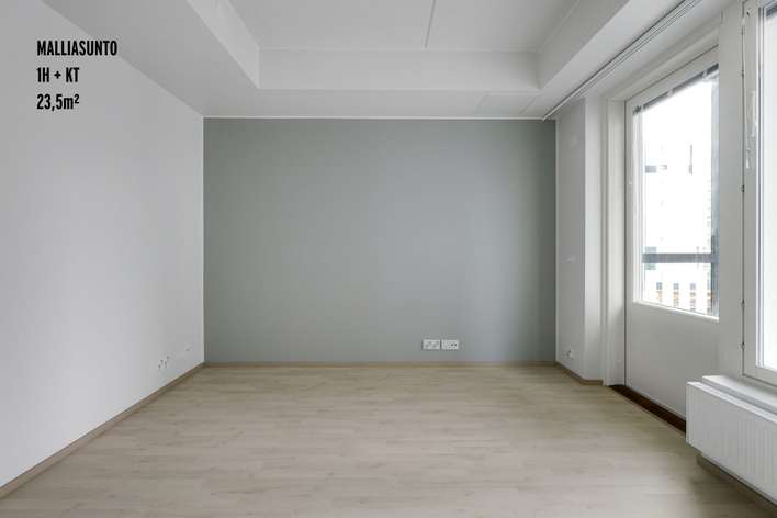 Kerrostalo, 1h+kt, 23,5 m², Mäkkylä - Näkymä 4