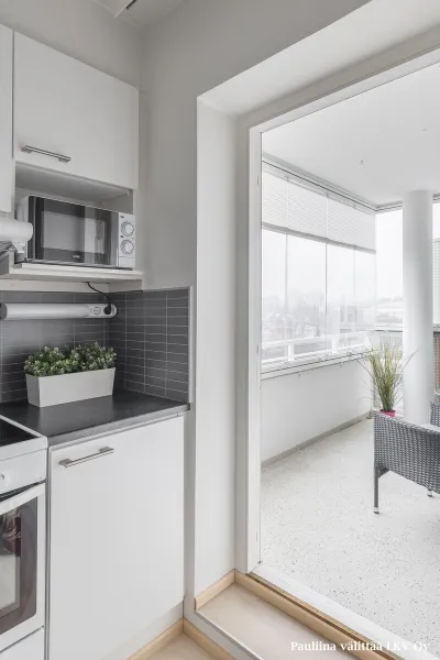 Kerrostalo, 2h, avokk, vh, lasitettu parveke, 45 m², Jaakkola - View 4